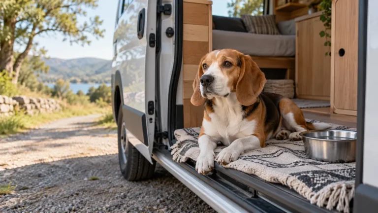 Viajar en camper con perro: lo que aprendí con Tona